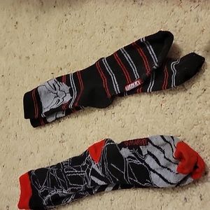 2 pair, Boys Marvel Black Panther socks